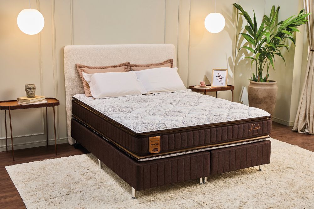 Bali Pillow Top Marrom BA23 - Prorelax